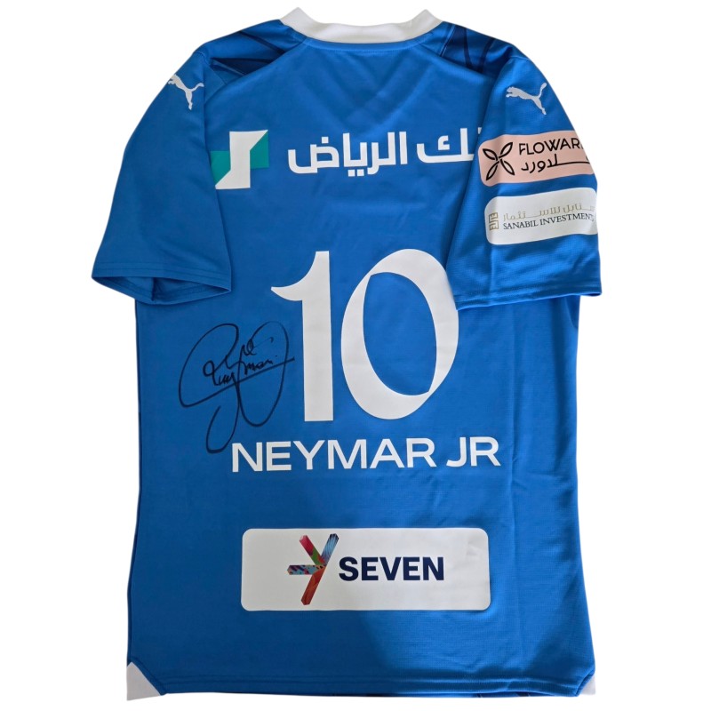Maglia Gara Neymar Al Hilal, 2024/25 - Autografata