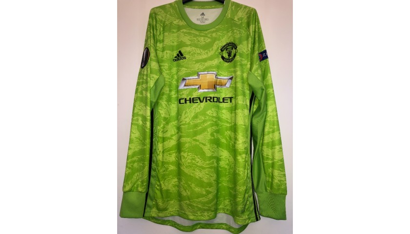 Manchester United Official 2019-20 Purple Home GK Jersey League Cup De Gea  Shirt