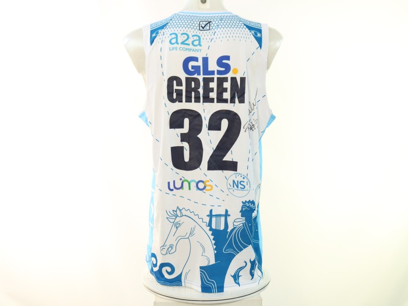 Green's Napoli Basket vs Tortona Signed Unwashed Set, 2025