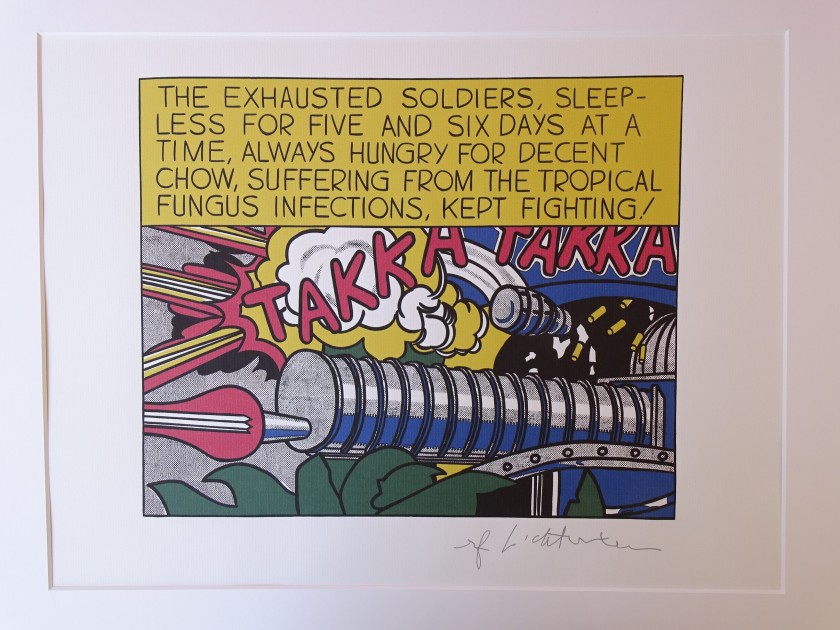 Roy Lichtenstein "Takka Takka"