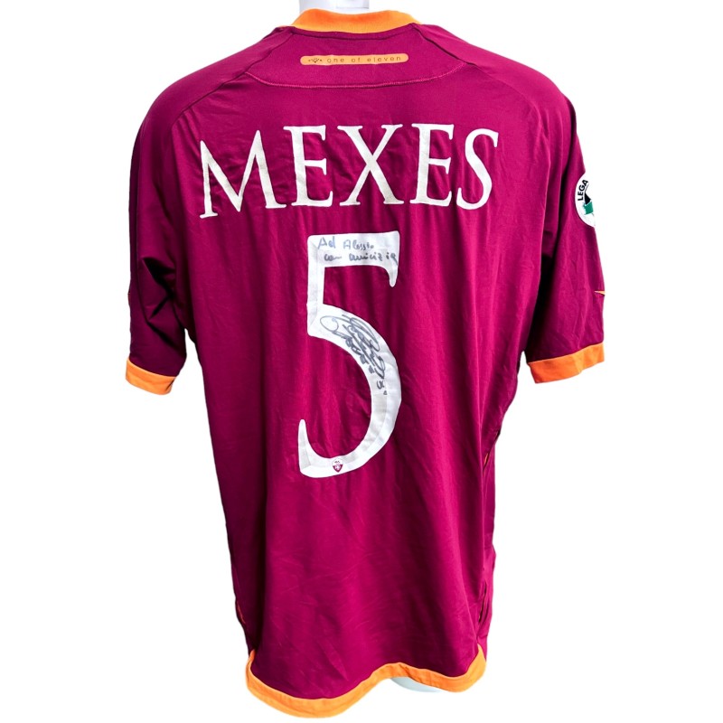 Official Roma Mexès Signed Shirt, 2006/07