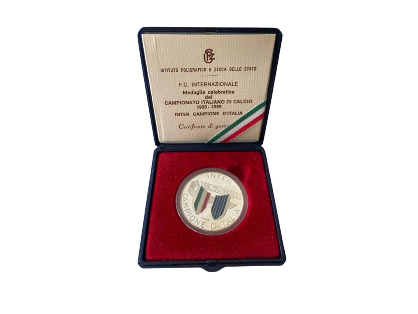 Original Scudetto Inter Milan Commemorative Box 1988/89