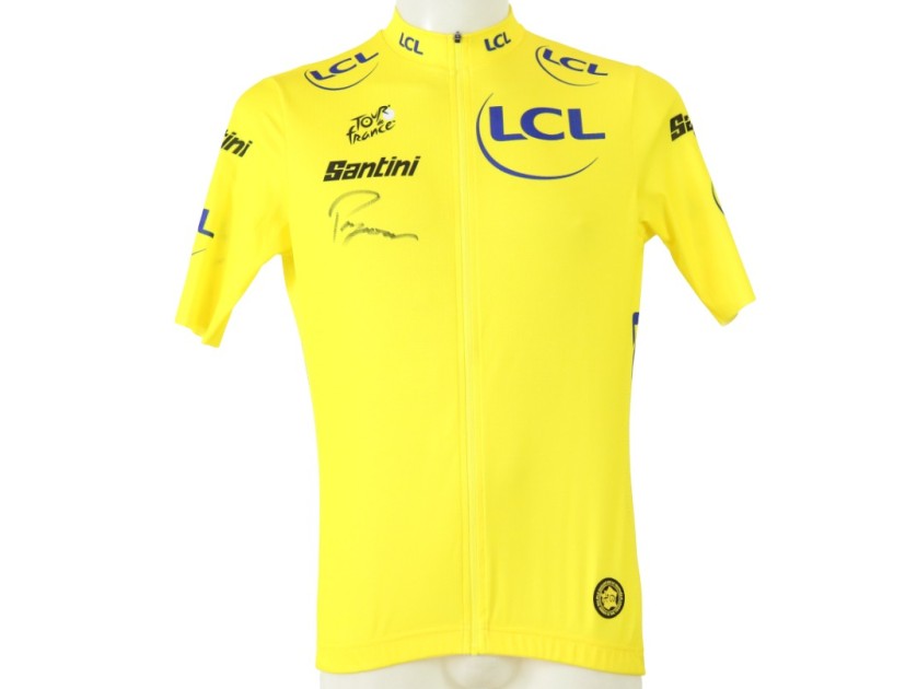 Official Tour De France Yellow Jersey 2022 - Signed by Tadej Pogacar