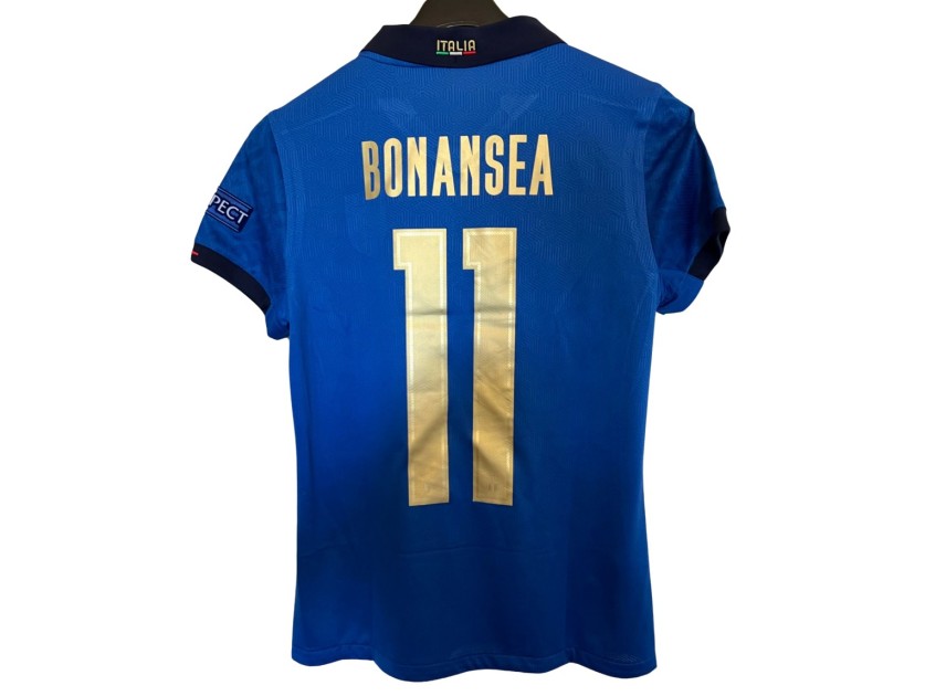 Bonansea's Italy Match Shirt, Women's Euro 2022 Qualifiers