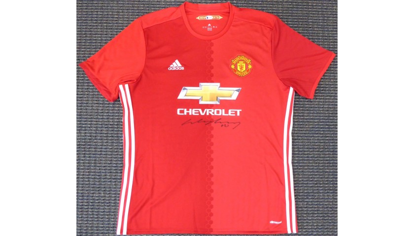 Wayne Rooney Hand Signed Manchester United Jersey
