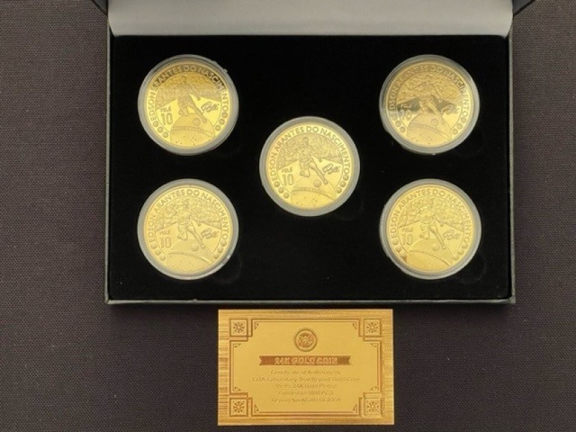 Pele Limited Edition Medals Box - CharityStars