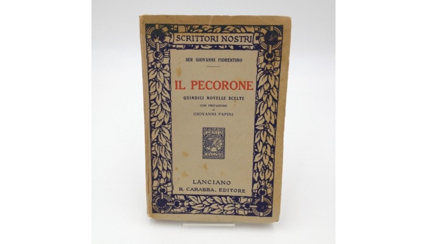 "Il Pecorone" - Ser Giovanni Fiorentino, 1916