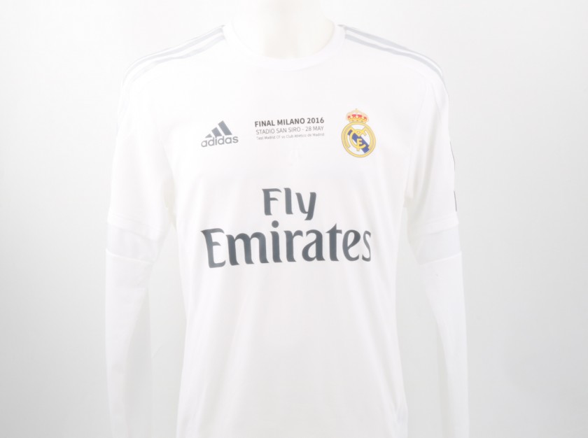 Bale Match Issued/Worn Shirt, Champions League Final