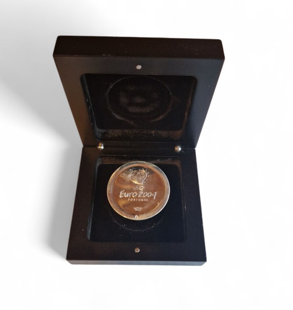 UEFA Euro 2004 Portugal Official Silver Commemorative Coin