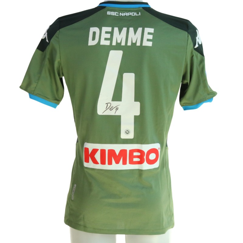 Maglia Demme Napoli Indossata, 2019/20 - Autografata