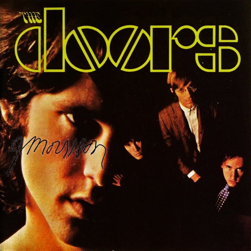 Jim Morrison “The Doors” Album with Printed Signature