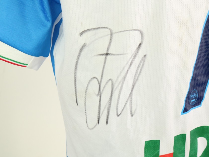 Maglia Antenucci unwashed Arezzo vs SPAL 2023 Autografata