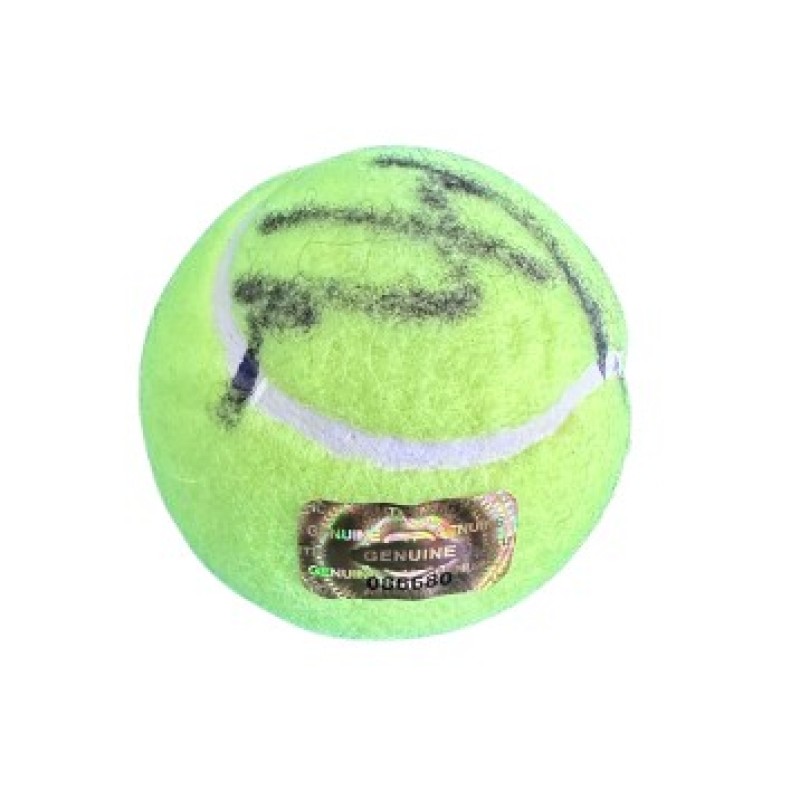 Tennis Ball - Signed by Holger Rune