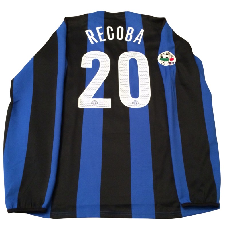 Recoba's Match-Issued Shirt Inter, 2004/05