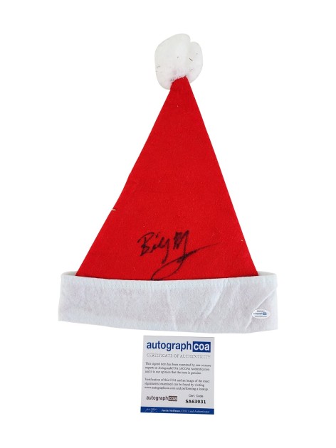 Billy Bob Thornton Signed Bad Santa Hat