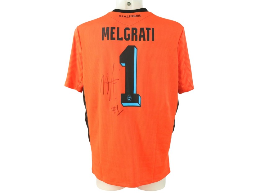 Melgrati's Signed Unwashed Shirt, SPAL vs Virtus Entella 2024 