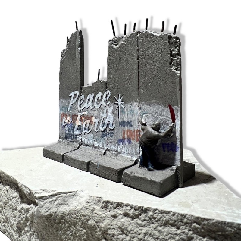 "Walled of Hotel" by Banksy