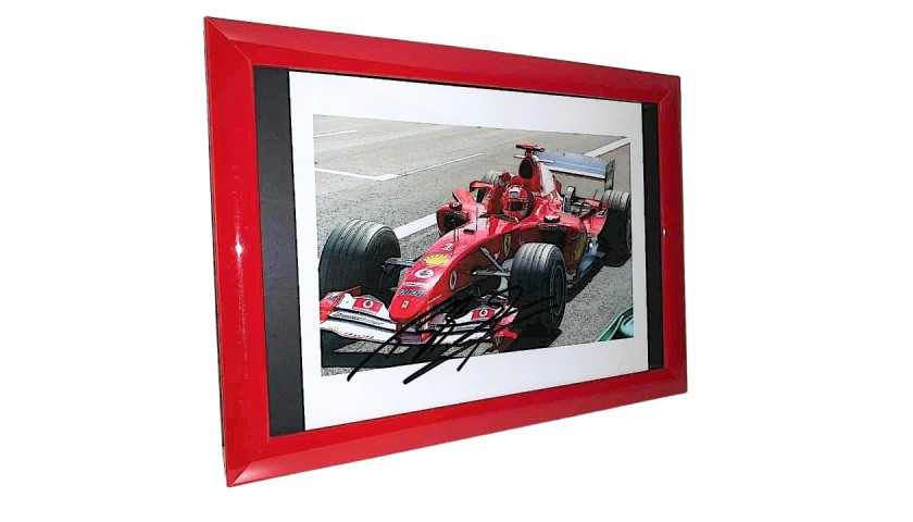 Michael Schumacher Signed Photograph