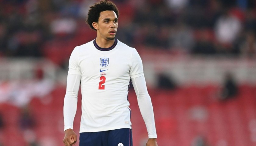 Trent Alexander-Arnold's England 2021 Signed Shirt