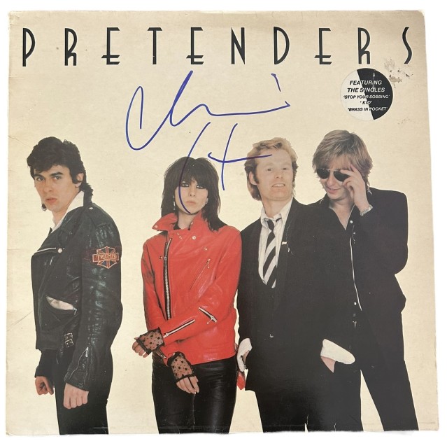 LP in vinile firmato Chrissie Hynde The Pretenders