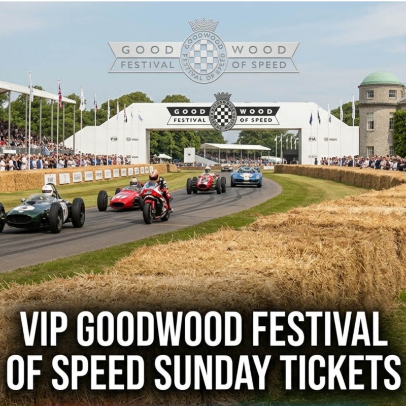 Exclusive VIP Goodwood Festival of Speed Package for Two