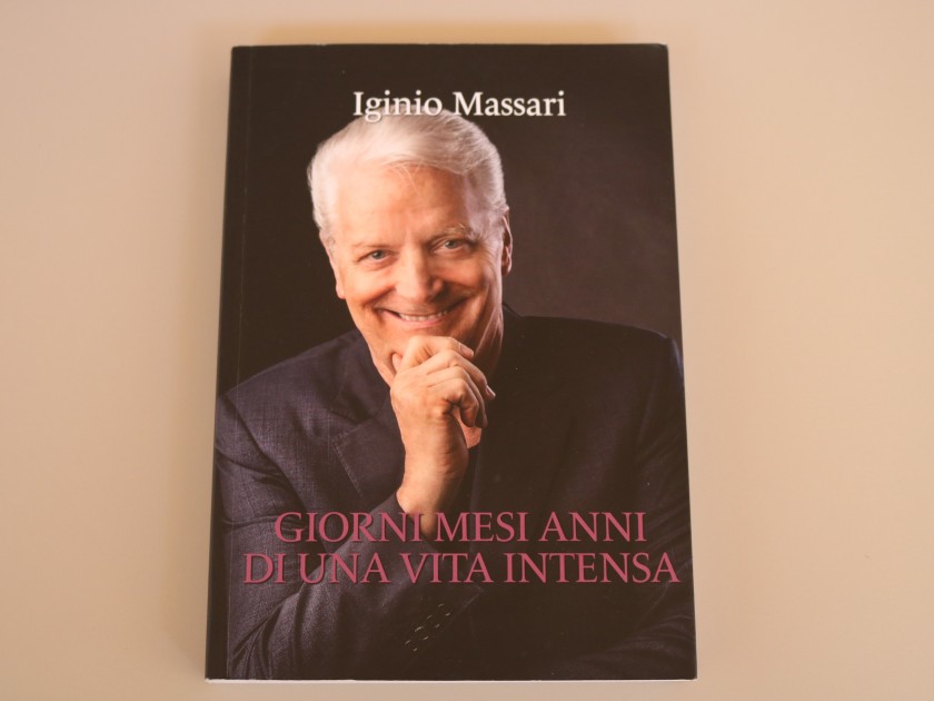 Signed Book and Tunic by Iginio Massari