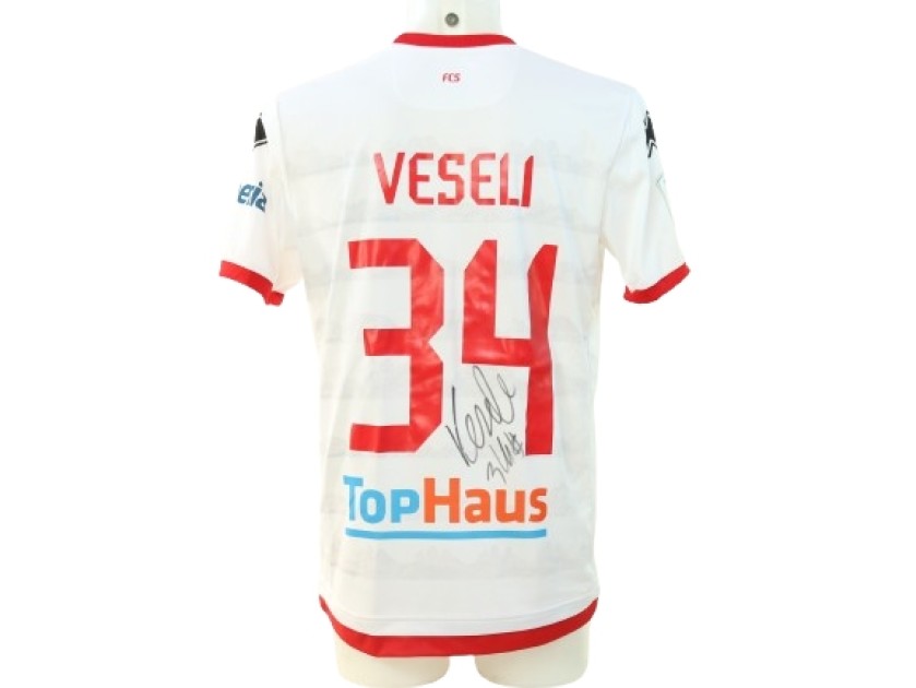 Maglia Veseli Sudtirol vs Spezia Unwashed, 2025 - Autografata