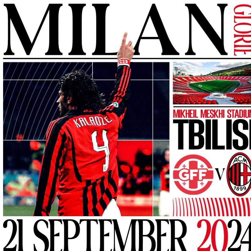 Vivi Un Weekend Indimenticabile Con Milan Glorie in Georgia, Volo + Hotel + Partita Allo Stadio