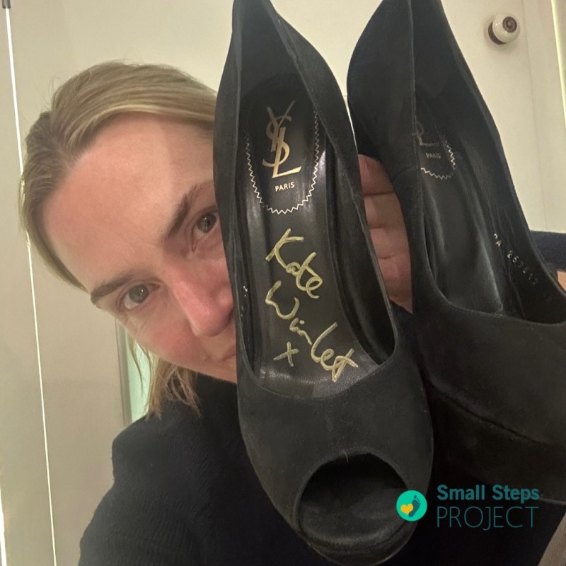  Kate Winslet's Worn and Signed Shoes