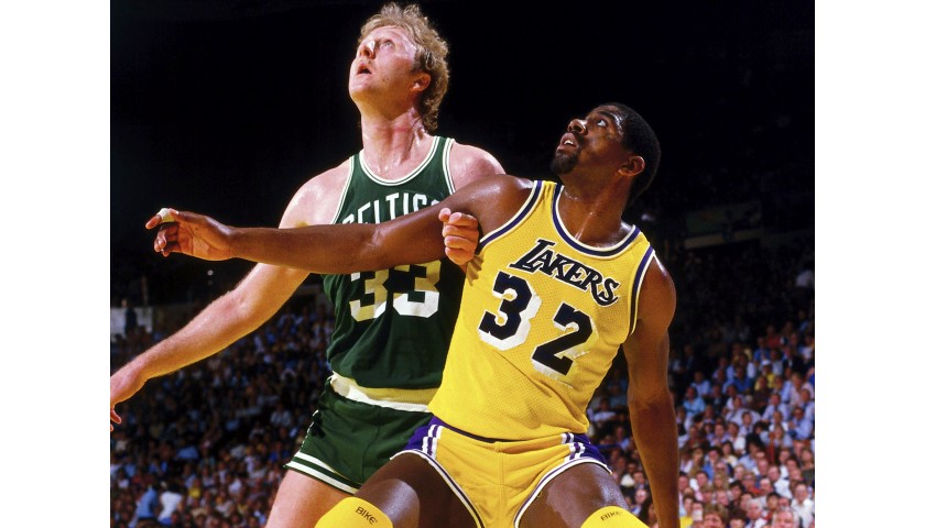 Larry Bird's Official Boston Celtics Jersey - Signed by the Legends -  CharityStars