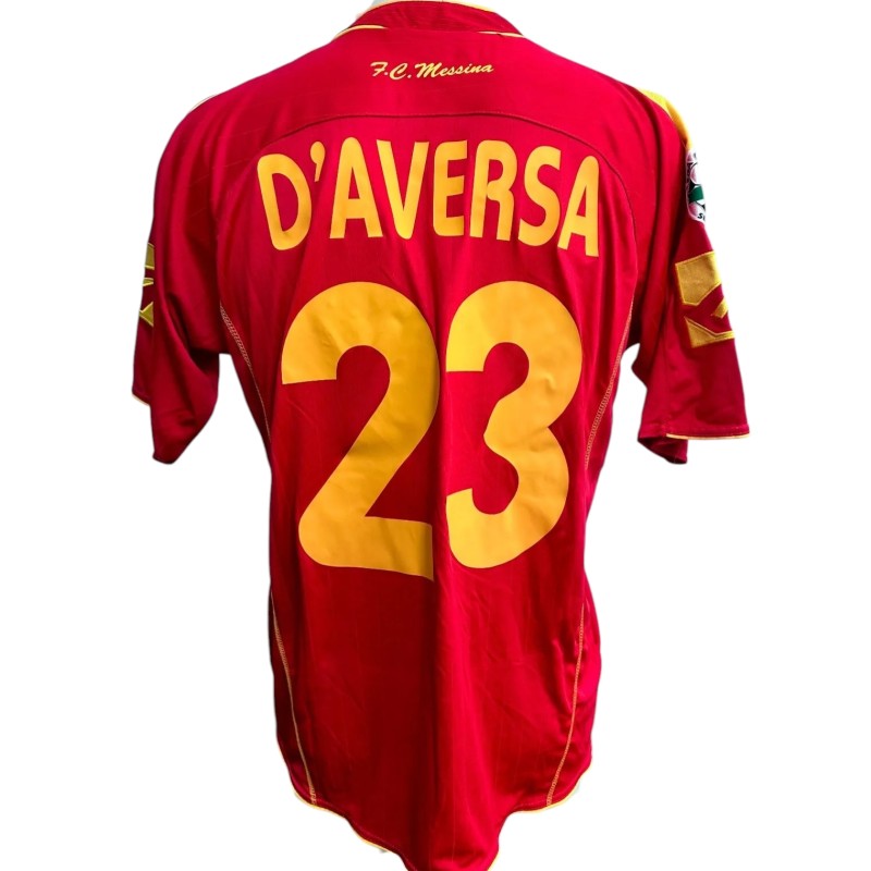 D'Aversa's Messina Match-Worn Shirt, 2006/07