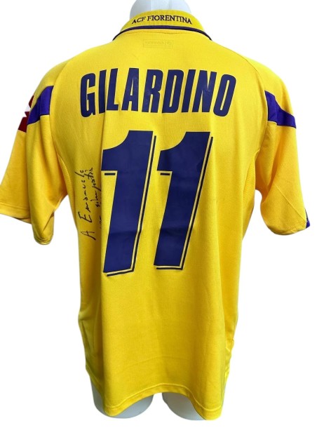 Gilardino's Sampdoria vs Fiorentina Signed Match-Issued Shirt, 2010