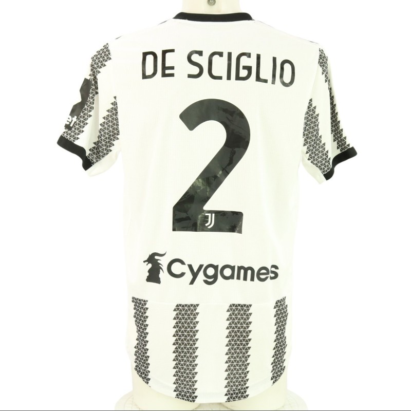 Maglia gara De Sciglio Juventus, 2022/23
