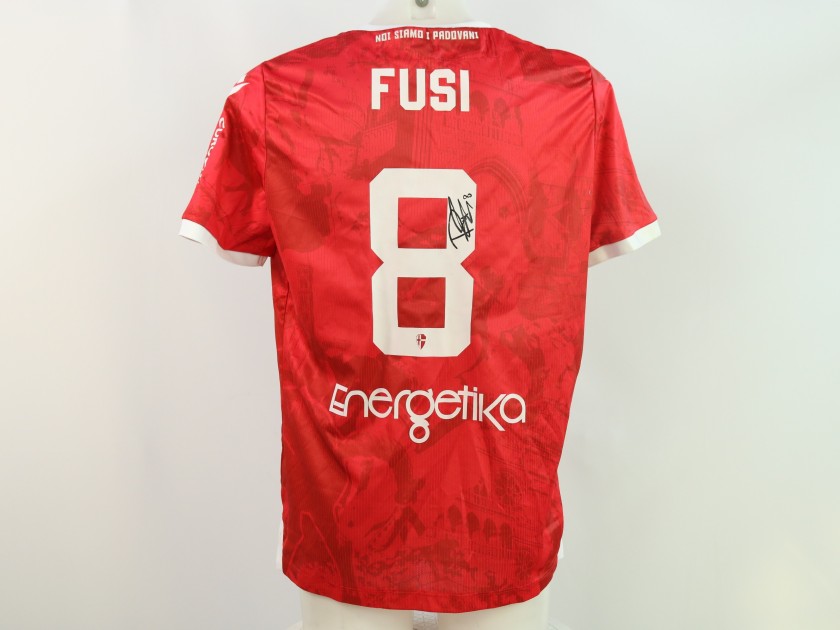 Fusi's Signed Unwashed Shirt, Albinoleffe vs Padova 2024