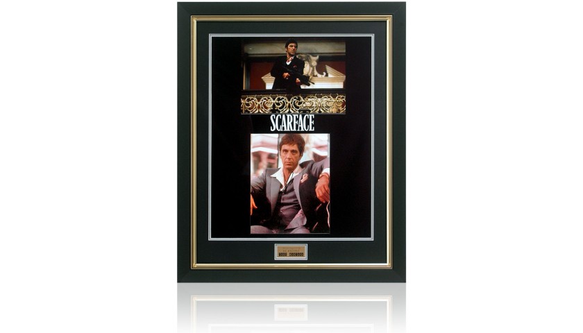 Al Pacino Hand Signed 'Scarface' Presentation