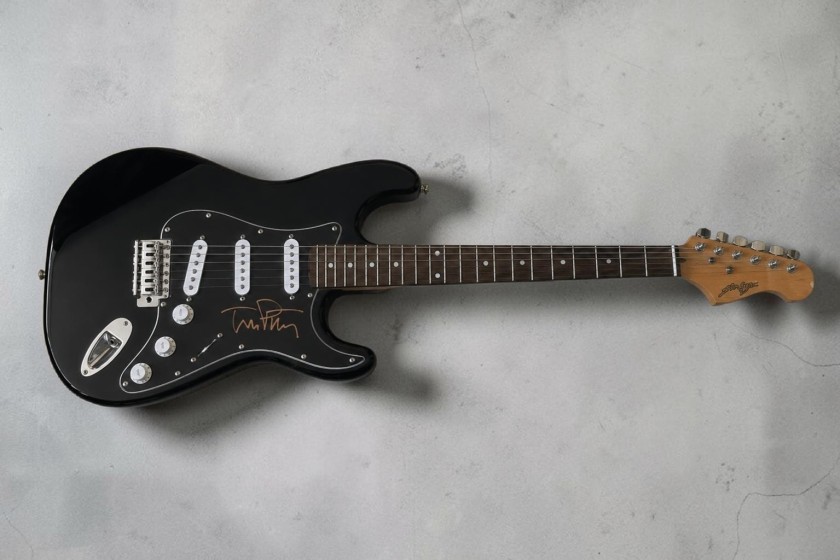 Tom Petty Signed Stratocaster Style Electric Guitar