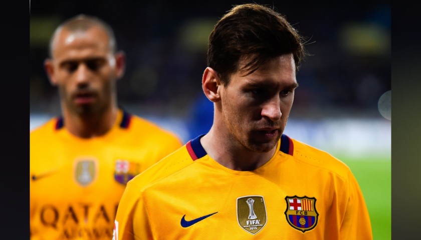 Messi's Match Shirt, Real Sociedad-Barcelona 2016