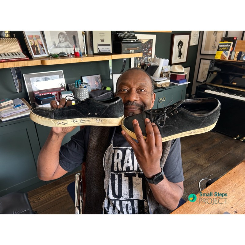 Lenny Henry's Signed Shoes