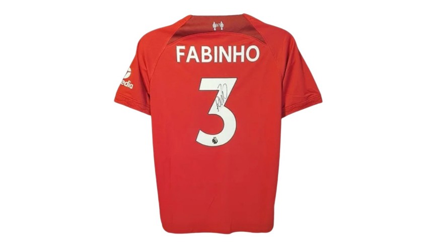 Fabinho's Liverpool 2022/23 Signed Shirt - CharityStars