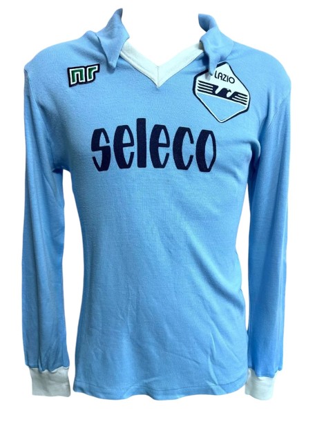 Maillot Vintage SS Lazio Ennerre 1983/1984 Domicile - Taille S - Fabriqué En Italie