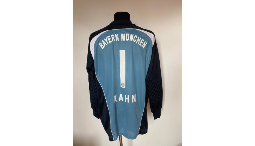 Kahn's Bayern  Munchen Match Worn Shirt 2007