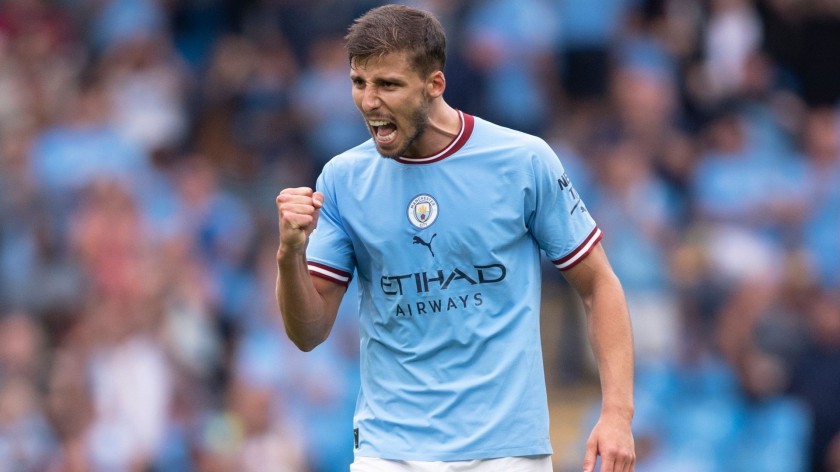 Maglia ufficiale Rúben Dias Manchester City, 2022/23 - Autografata