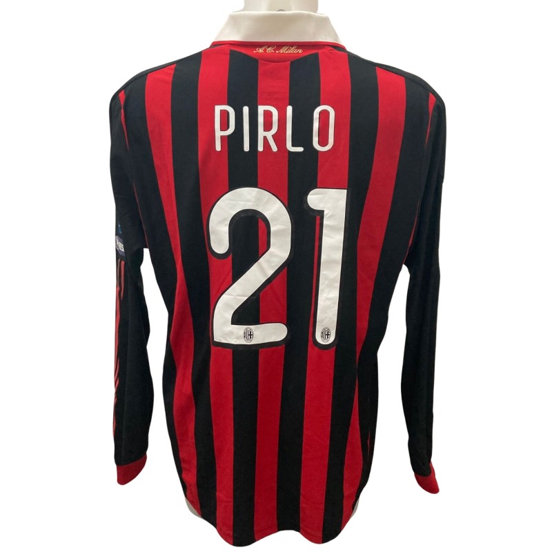 Pirlo's Milan Match-Issued Shirt, 2009/10