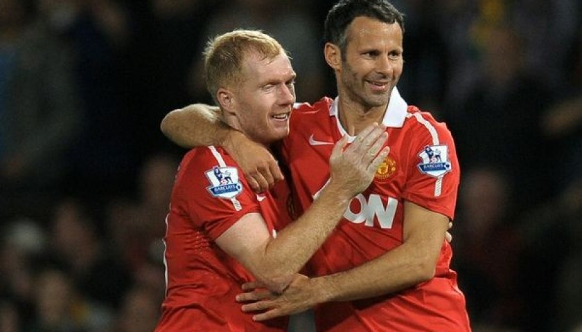 Paul Scholes and Ryan Giggs' Manchester United Signed Picture