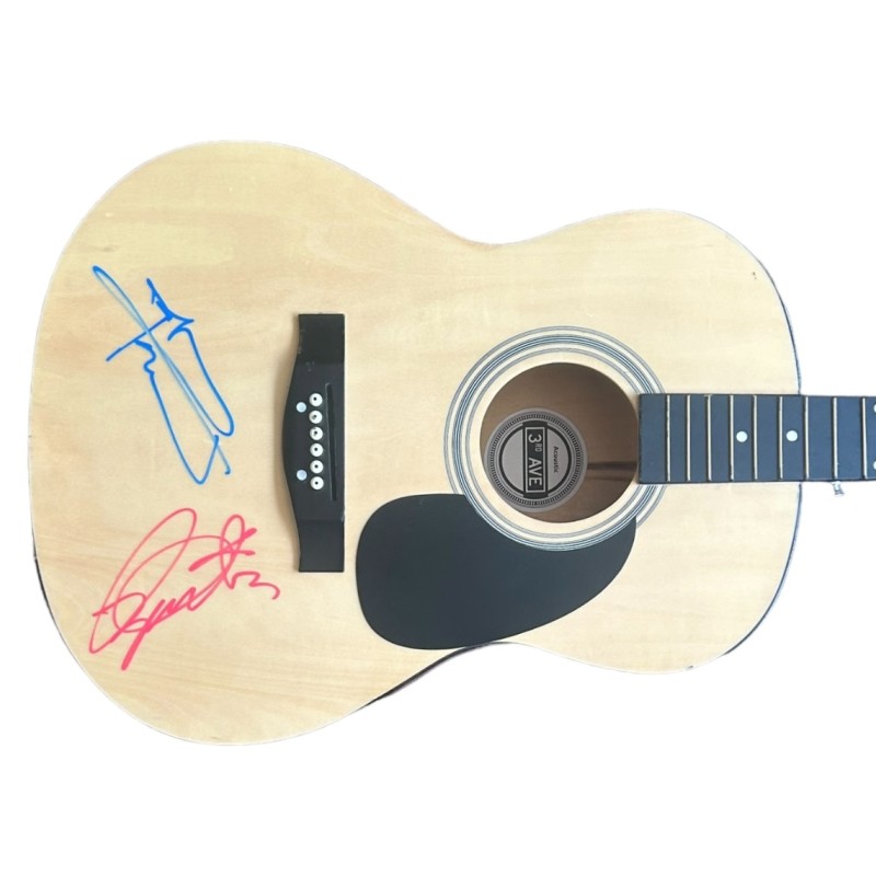 The Who Signed Acoustic Guitar