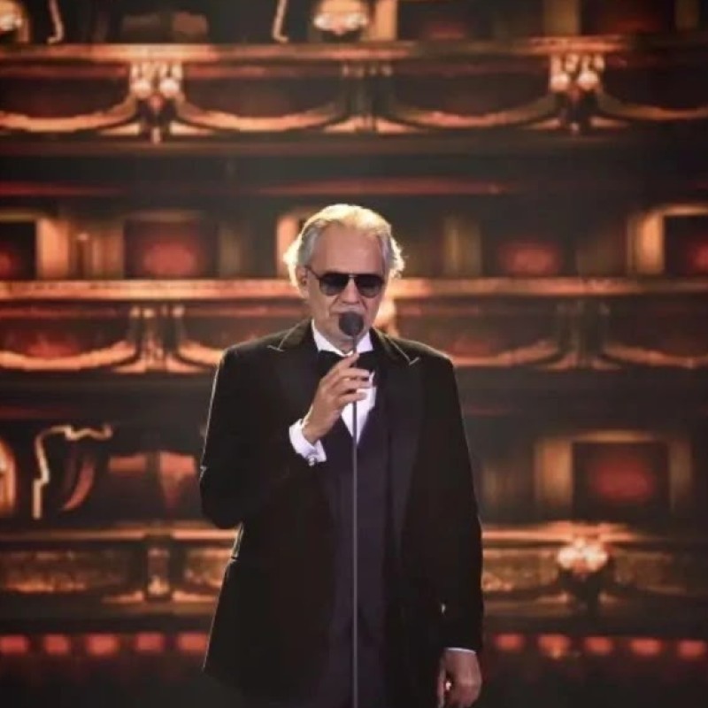 Two Last Minute Executive Tickets for Andrea Bocelli at the Theatre of Silence, 23 July 2026
