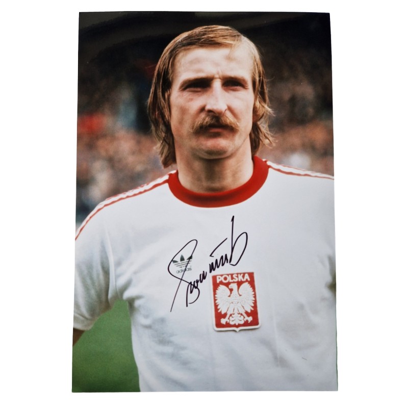 Andrzej Szarmach's Poland Signed Picture 