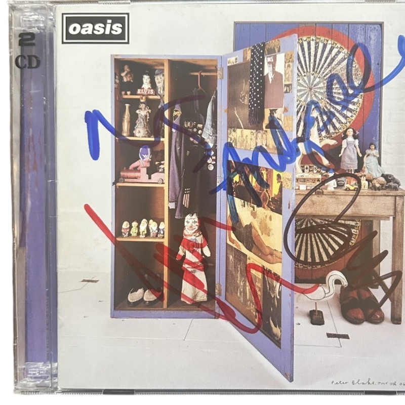 Oasis Signed CD