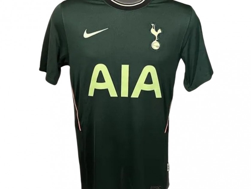 Kane's Tottenham FC 2020/21 Signed Official Away Shirt - CharityStars