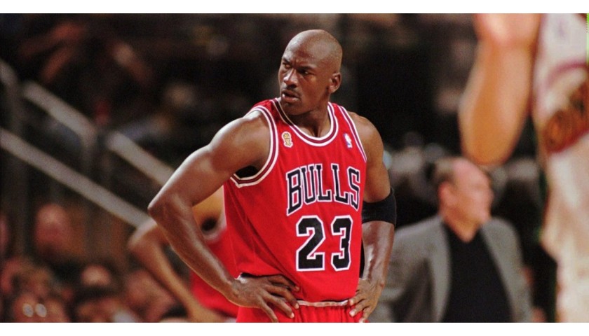 Official Jordan Chicago Bulls Jersey - Signed by Legends